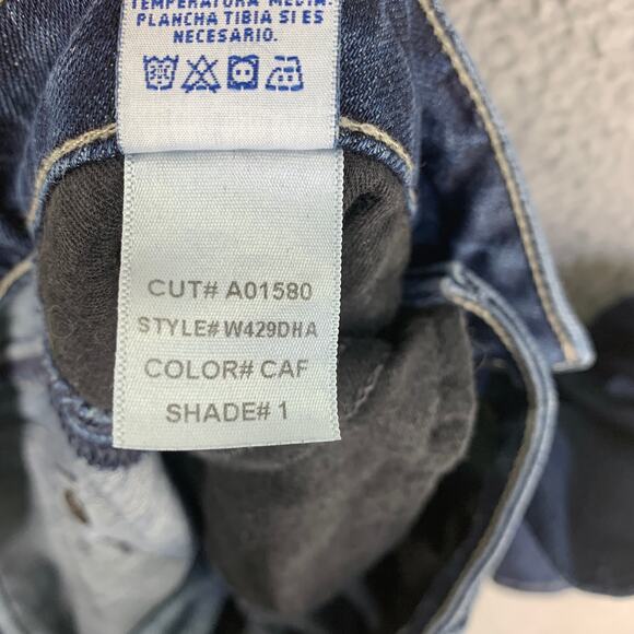 Hudson Womens Jeans Flap Pocket Slim Straight Pants Denim Sz 28 Low Rise - Picture 14 of 16